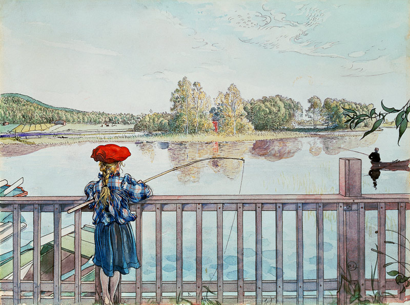 Lisbeth Angling, from 'A Home' series from Carl Larsson