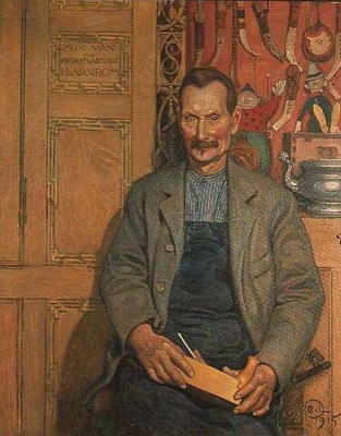Hans Arnbom, The Carpenter from Carl Larsson
