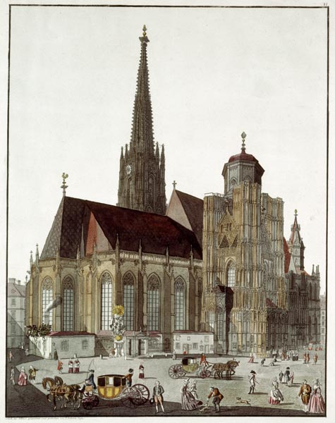 Vienna , St.Stephens Cath. from Carl Schütz