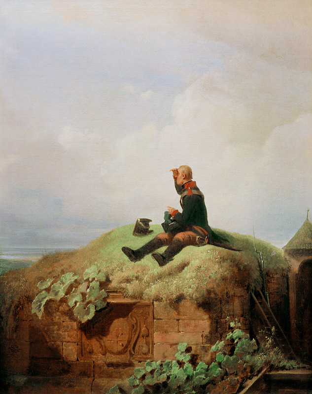 Once upon a time from Carl Spitzweg