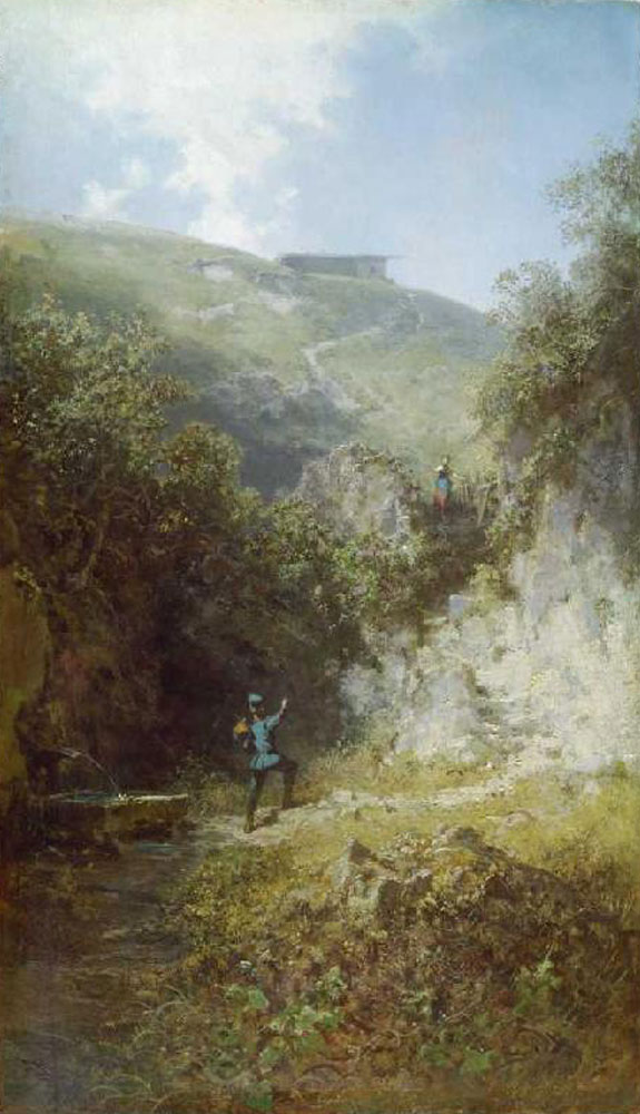 The vacationist from Carl Spitzweg