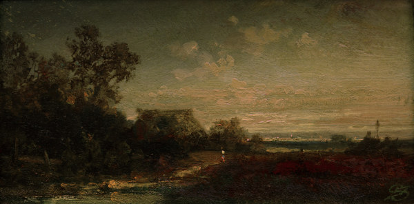 Spitzweg / The Moss Hut / Painting, 1870 from Carl Spitzweg