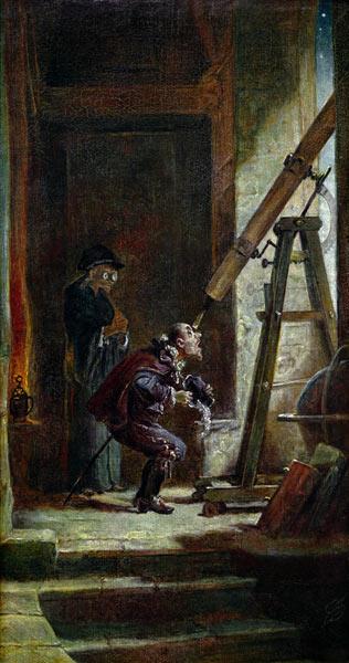 Spitzweg / The Astrologist / Painting