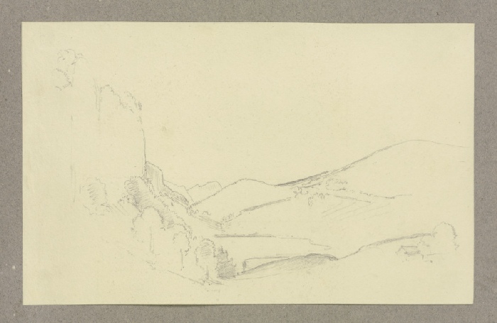 Mountain landscape from Carl Theodor Reiffenstein