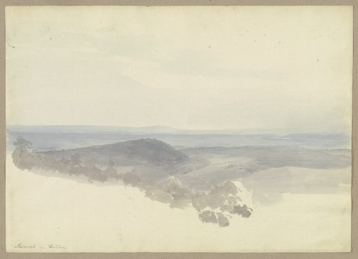 Blick vom Staufen über den Taunus from Carl Theodor Reiffenstein