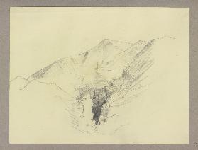 The Vesuvian crater