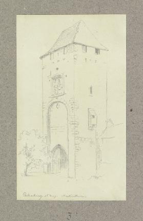 Der Martinsturm in Ladenburg