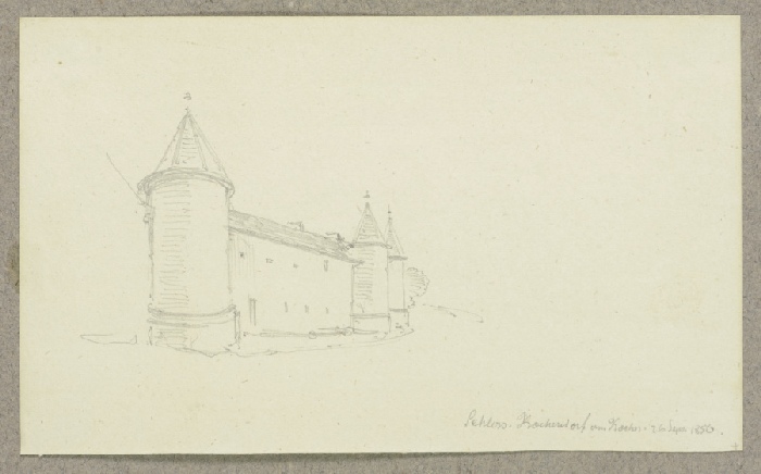 Festungsanlage von Schloss Lehen from Carl Theodor Reiffenstein