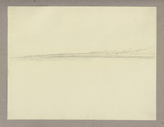 Flat landscape from Carl Theodor Reiffenstein