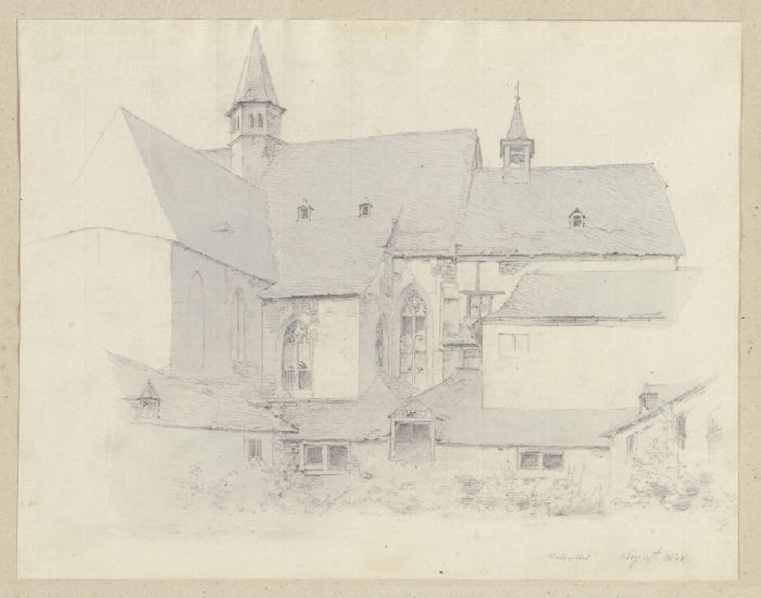 Nothgottes monastery from Carl Theodor Reiffenstein