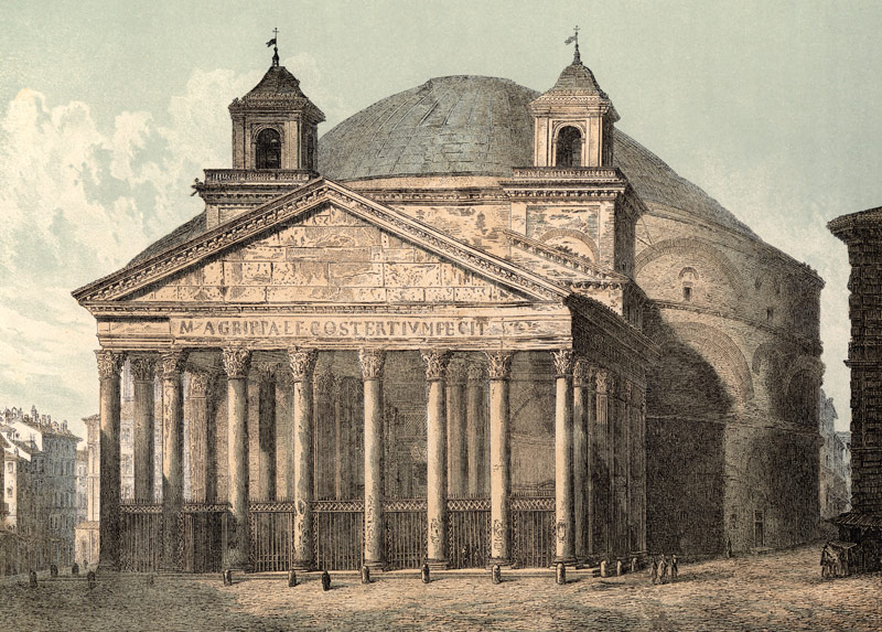 Rome , Pantheon from Carl Votteler