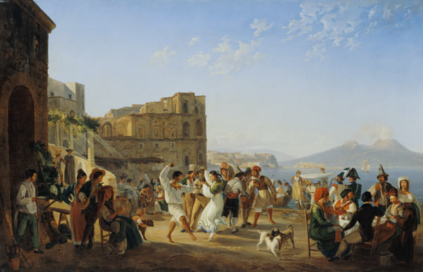Italian Dancing, Naples from Carl Wilhelm Götzloff