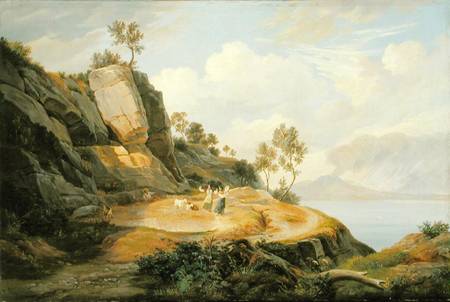 Landscape in Italy from Carl Wilhelm Götzloff