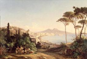View of Naples, 1837/38 (oil on canvas)