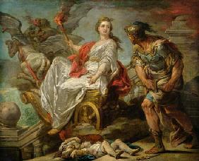 Jason and Medea, 1759 (oil on canvas)