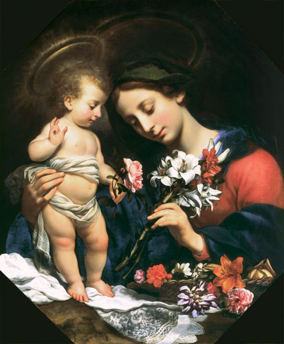 Maria with the Jesuskind. from Carlo Dolci