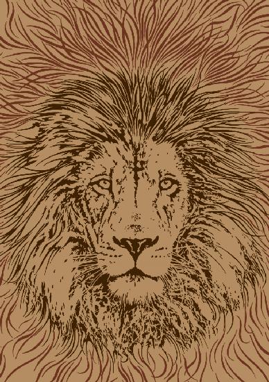 Lion Portrait – King of the Beasts