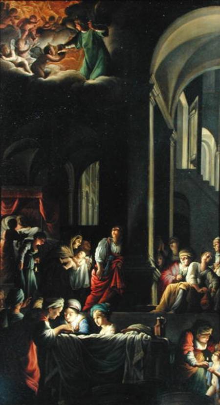 The Birth of the Virgin from Carlo Saraceni