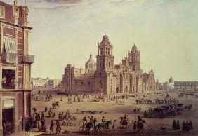 Mexico, Cathedral , Nebel