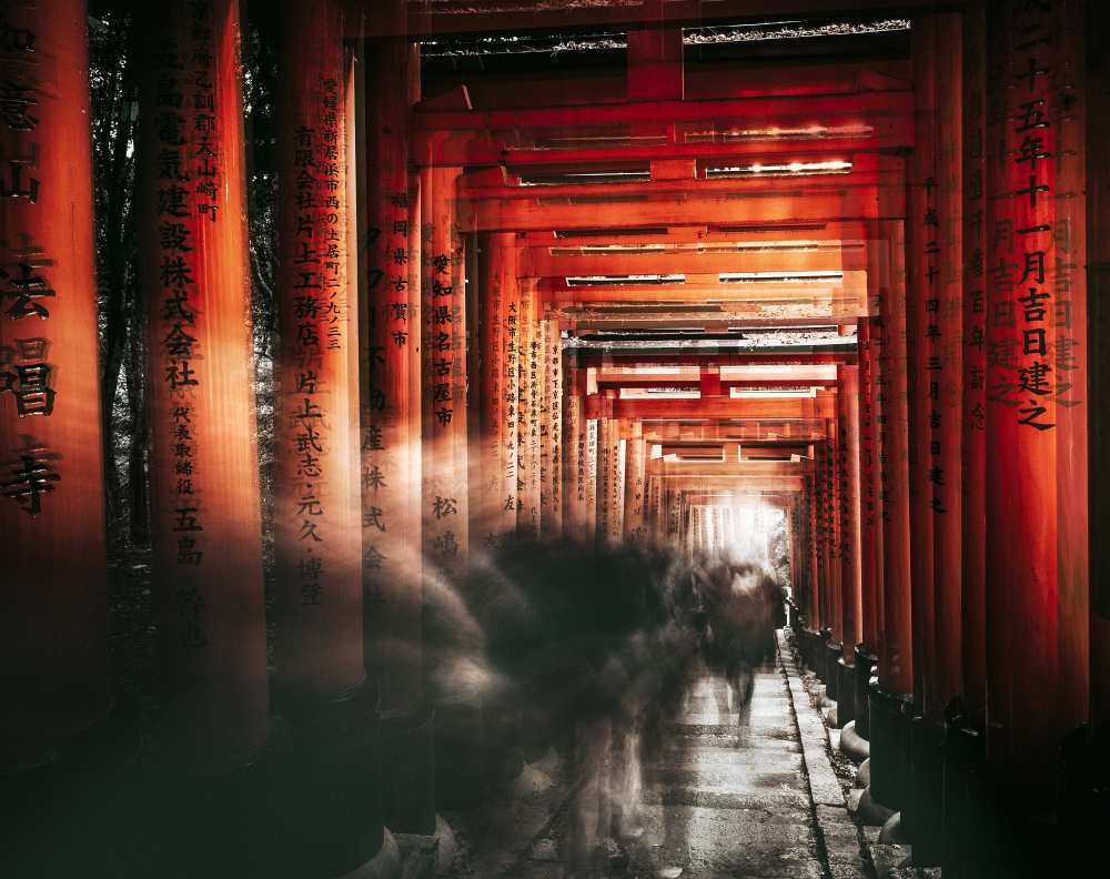 Fushimi Inari Shrine from Carmine Chiriaco