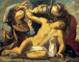 Saint Sebastian Being Cured by Saint Irene and a Servant