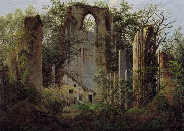 Eldena Ruins from Caspar David Friedrich