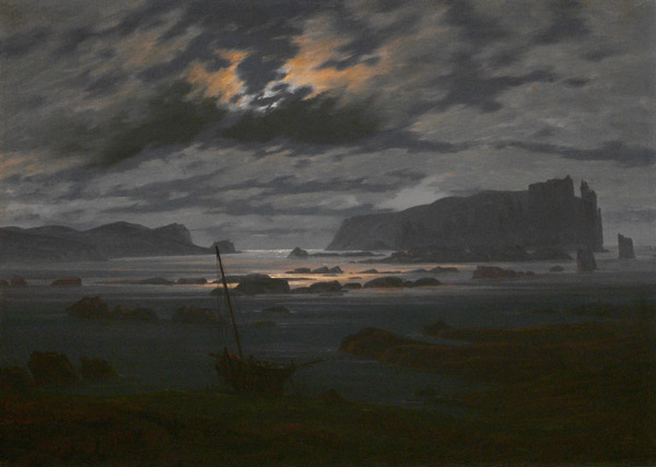 Northern Sea in the Moonlight from Caspar David Friedrich