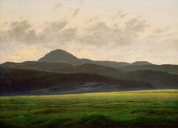 Bohemian Landscape from Caspar David Friedrich