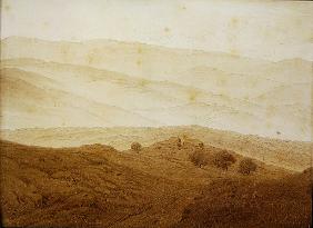 Mountain landscape near Teplitz