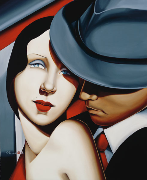 Adam and Eve, Gangster Study from Catherine  Abel