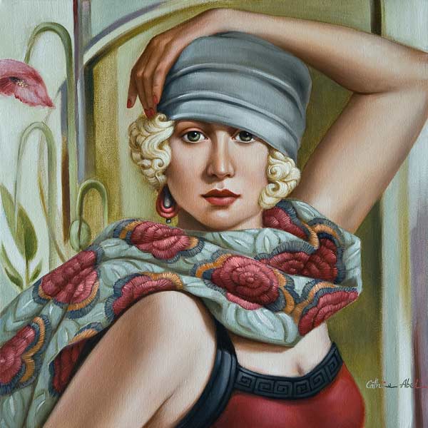 Grey Cloche from Catherine  Abel