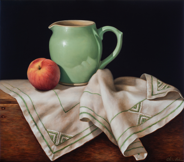 Still Life with Art Deco Cloth from Catherine  Abel