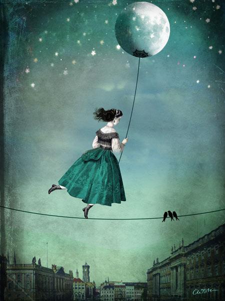 Mondspaziergang - Catrin Welz-Stein