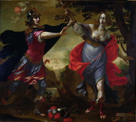 Rinaldo and Armida, c.1630-40 (oil on canvas) from Cesare Dandini