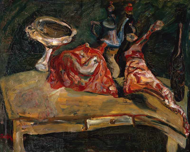 The table. from Chaim Soutine