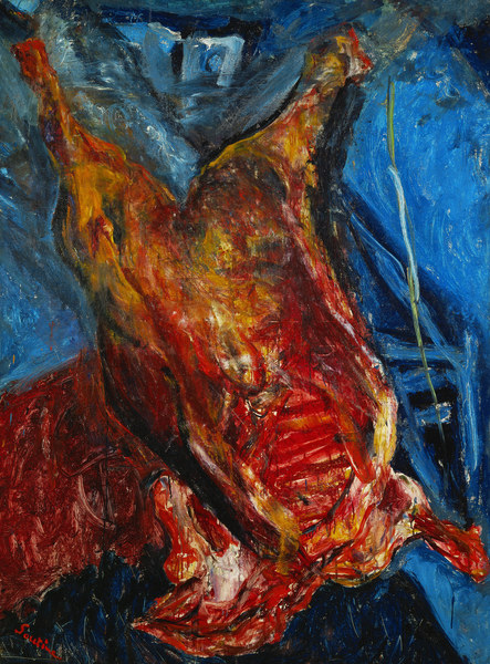 Slaughtered Ox from Chaim Soutine