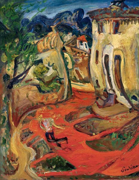 Street in Cagnes from Chaim Soutine