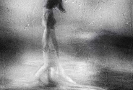 ...I met her sadly, in the lonely falling rain...