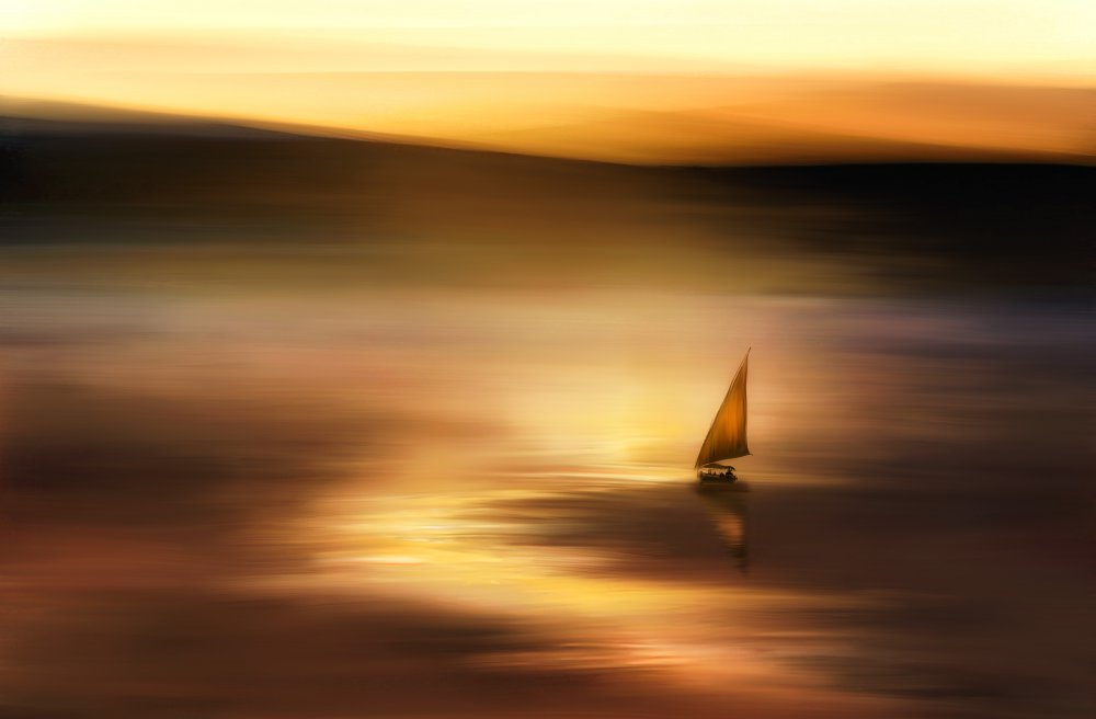 ...and dawn will turn to golden glass... from Charlaine Gerber