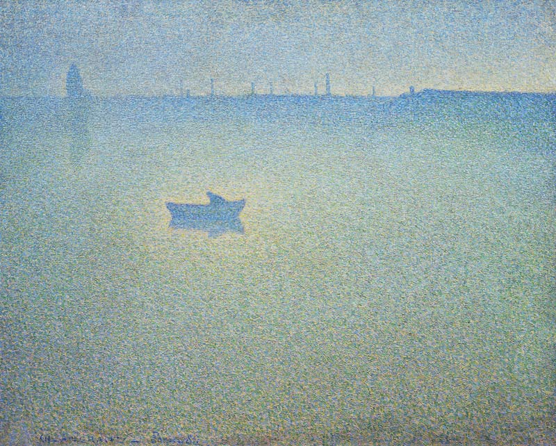 Dawn over his from Charles Angrand