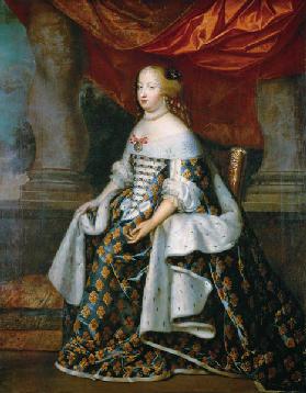 Portrait of Marie-Therese (1638-83) of Austria