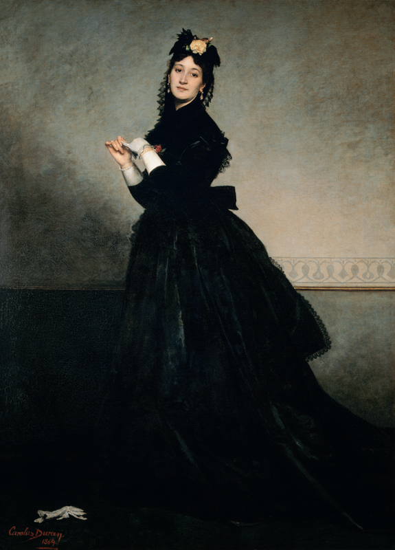The lady with the glove (madam Carolus-Duran) from Charles Durant