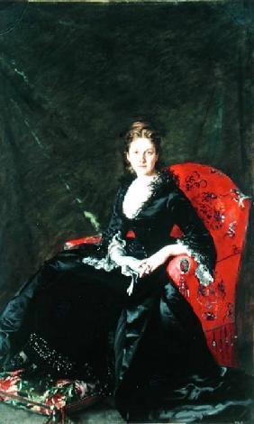 Portrait of Mme N.M. Polovtsova
