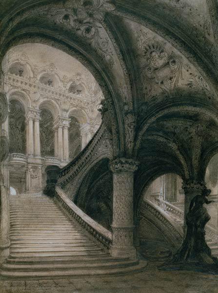 The Staircase of the Paris Opera House