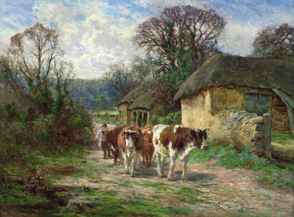 By the Barn from Charles James Adams