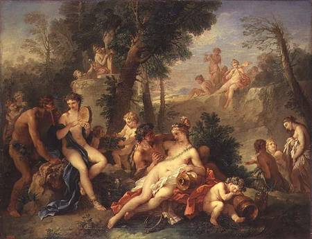 Bacchus and Ariadne from Charles Joseph Natoire