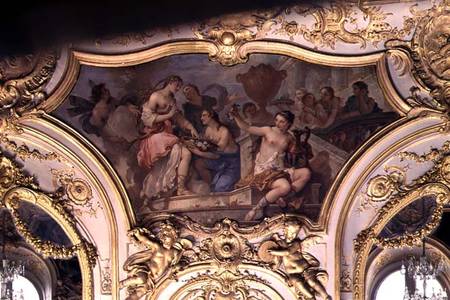 Decorative panel from the Oval Salon illustrating the Story of Psyche from Charles Joseph Natoire