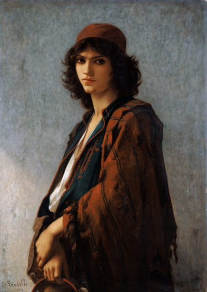 Young Bohemian Serb from Charles Landelle
