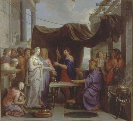 The Wedding of Moses and Zipporah (pair of 78385) from Charles Le Brun