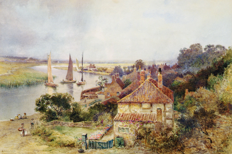 On the River Yare from Charles Robertson